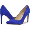imageNine West Womens Oraye PumpBlue Suede 420