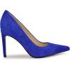 imageNine West Womens Oraye PumpBlue Suede 420