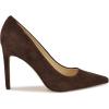 imageNine West Womens Oraye PumpDark Brown Suede 200