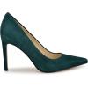 imageNine West Womens Oraye PumpDark Green Suede 300