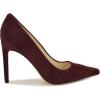 imageNine West Womens Oraye PumpDark Red Suede 600