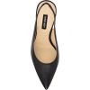 imageNine West Womens Pointy Toe Slingback PumpsBlack Leather 001