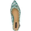 imageNine West Womens Soel Ballet FlatGreen Multi 310
