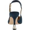 imageNine West Womens Veroni PumpDark Teal Blue Suede