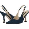 imageNine West Womens Veroni PumpDark Teal Blue Suede