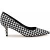 Black/White Houndstooth 002