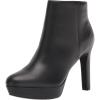 imageNine West Womens Glowup Ankle BootBlack Leather