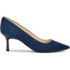 imageNine West Womens Kuna9x9 PumpFrench Navy Suede