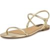 imageNine West Womens Maizy Flat SandalGold 710