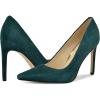 Dark Green Suede