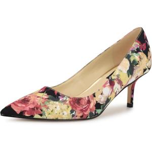 imageNine West Womens Arlene PumpBlack Fall Floral Multi 004