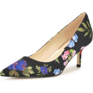 imageNine West Womens Arlene PumpBlack Floral 007
