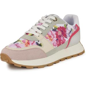 imageNine West Womens Kalah SneakerPink Tea Party Floral Multi 660