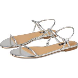 imageNine West Womens Maizy Flat SandalSilver