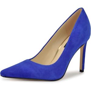 imageNine West Womens Oraye PumpBlue Suede 420