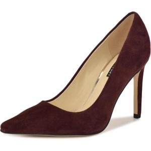 imageNine West Womens Oraye PumpDark Red Suede 600