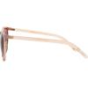 imageNine West Womens Danae Sunglasses Aviator Rose Gold 61mmRose Gold
