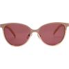 imageNine West Womens Danae Sunglasses Aviator Rose Gold 61mmRose Gold