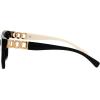 imageNine West Womens Katia Sunglasses Square Black 55mmBlack