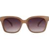 imageNine West Womens Katia Sunglasses Square Black 55mmTan