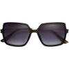 imageNine West Womens Kira Sunglasses Square Brown 55mmBrown
