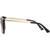 imageNine West Womens Lorelai Sunglasses Cateye Shiny Black 55 mmShiny Black