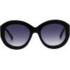 imageNine West Womens Maya Sunglasses Oval Brown 53mmBlack