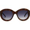 imageNine West Womens Maya Sunglasses Oval Brown 53mmBrown