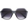 imageNine West Womens Nina Sunglasses GEO Brown 56mmBlue