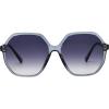imageNine West Womens Nina Sunglasses GEO Brown 56mmBlue