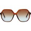 imageNine West Womens Nina Sunglasses GEO Brown 56mmBrown