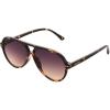 imageNine West Womens Anya Aviator SunglassesTortoise