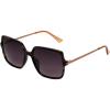 imageNine West Womens Kira Sunglasses Square Brown 55mmBlack