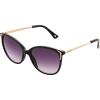 imageNine West Womens Lorelai Sunglasses Cateye Shiny Black 55 mmShiny Black