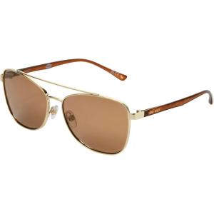 imageNine West Womens Raisa Sunglasses Aviator Gold 59mmGold