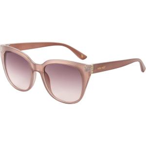 imageNine West Womens Shayna Sunglasses Cat Eye Brown Tortoise 52mmRose
