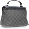 imageNine West Josey Top Handle W Wide StrapJet Black Logo
