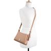imageNine West Lyra Triple Compartment CrossbodyDark Khaki