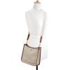 imageNine West Nalini CrossbodyBeige LogoMahogany