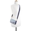 imageNine West Nalini Flap CrossbodyChambray LogoNavy