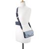 imageNine West Nalini Flap CrossbodyChambray LogoNavy