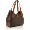 imageNine West Womens Gelina 3 Comp CarryallBrown Logo