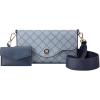 imageNine West Nalini Flap CrossbodyChambray LogoNavy