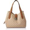 imageNine West Womens Gelina 3 Comp CarryallLt Khaki Brandy