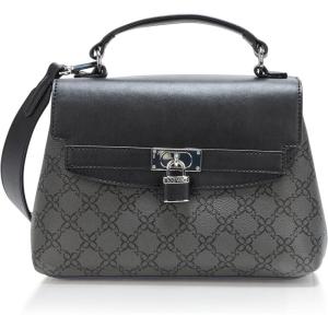 imageNine West Josey Top Handle W Wide StrapJet Black Logo
