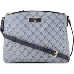 imageNine West Mary CrossbodyChambray LogoNavy