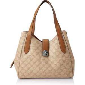 imageNine West Womens Gelina 3 Comp CarryallLt Khaki Brandy
