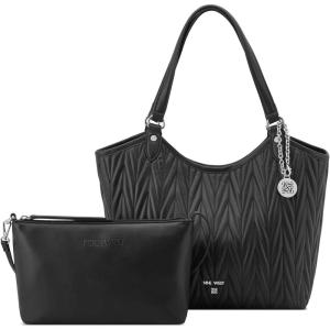 imageNine West Womens Jaslee 2 in 1 ToteBlack