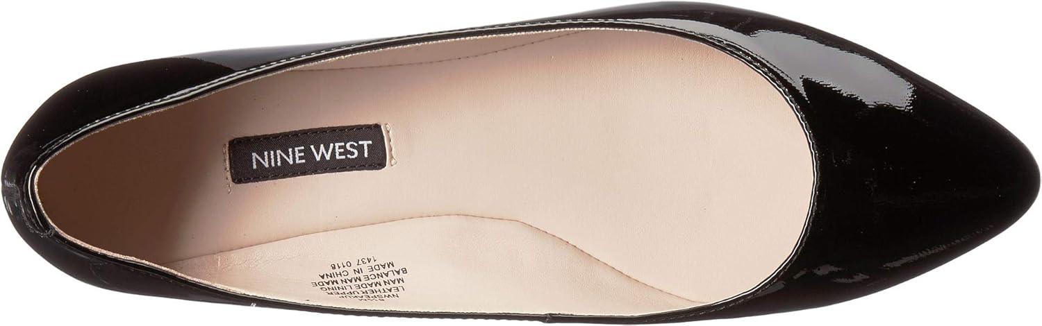 imageNINE WEST Womens FlatsBlack Patent