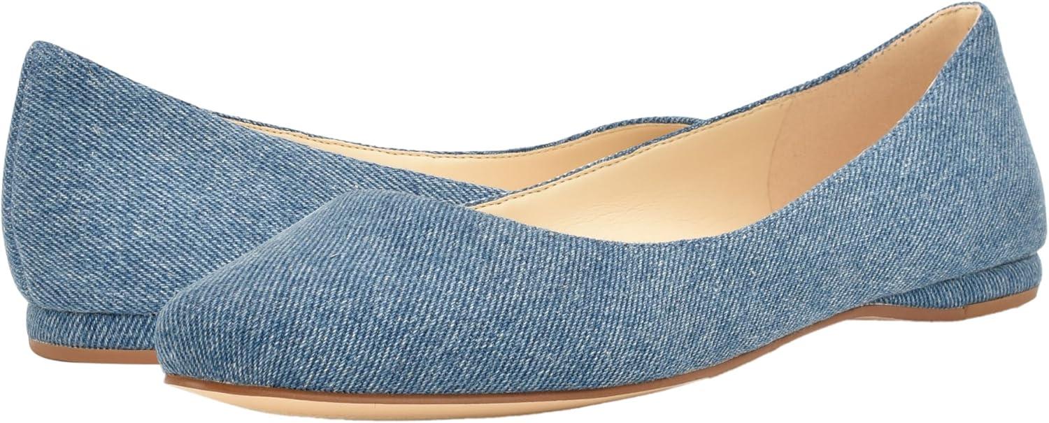 imageNINE WEST Womens FlatsBlue Denim 424